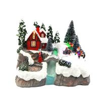 Christmas decorations with LED lights and music