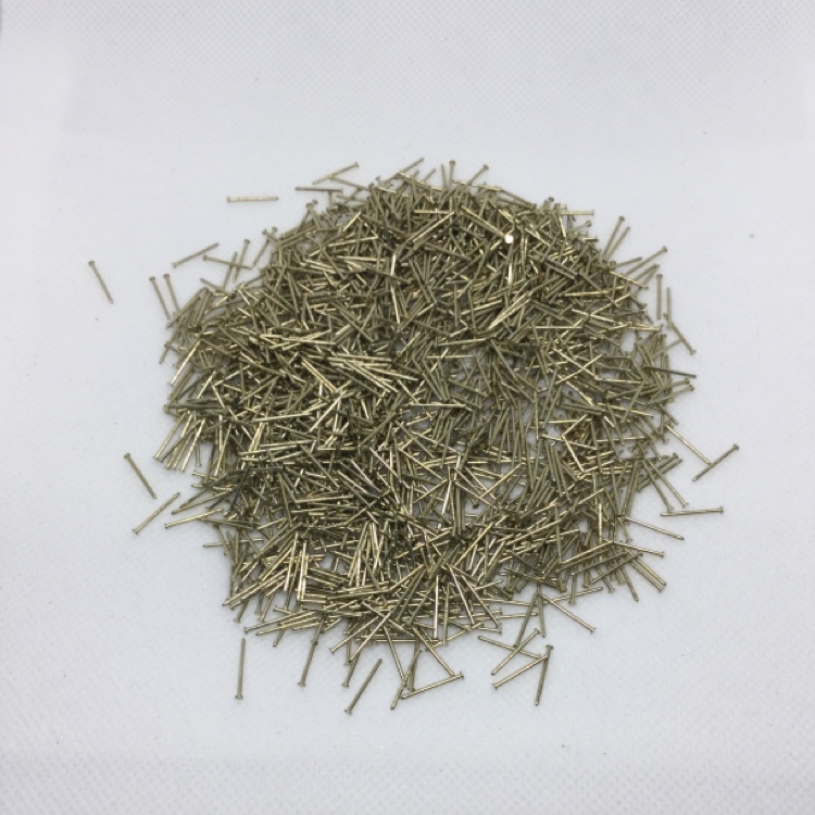 Factory Direct Sales 0.8*12 Head S925 White Copper Needle