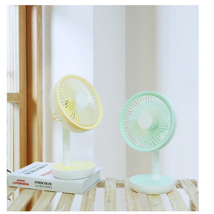 6-inch portable desktop fan with a fresh and clean style undefined