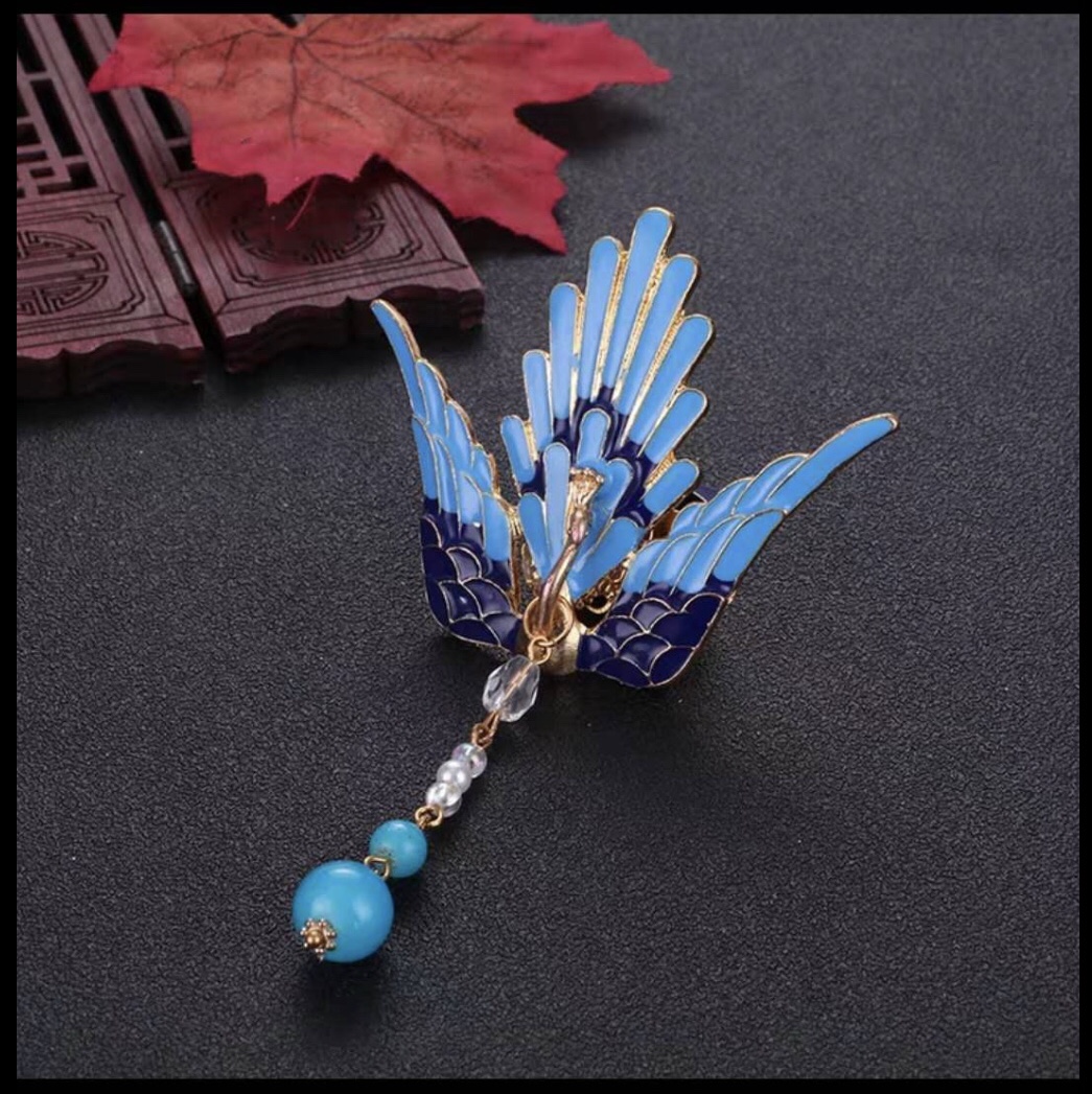Zinc alloy hairpin, ancient-style costume TV drama accessories 41012