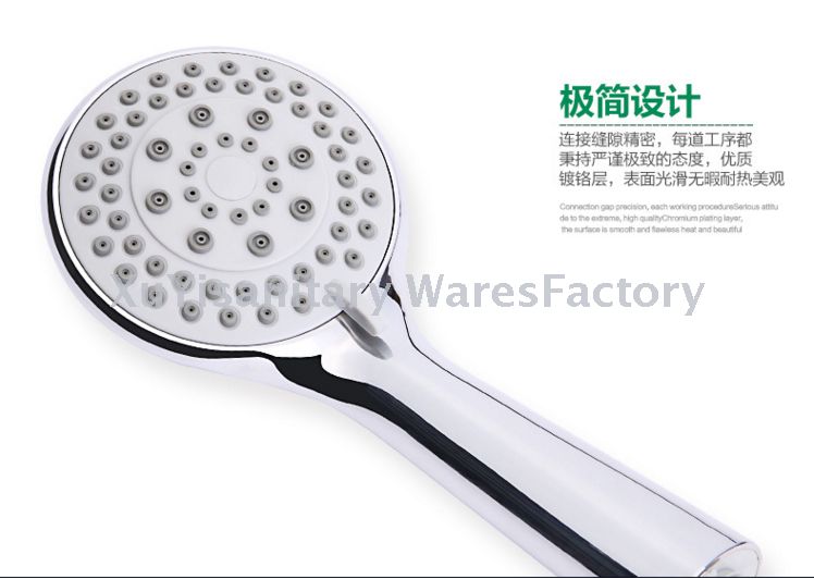 Super pressurized showerhead, super pressurized water-saving high-end electroplated handheld showerhead detail image 11