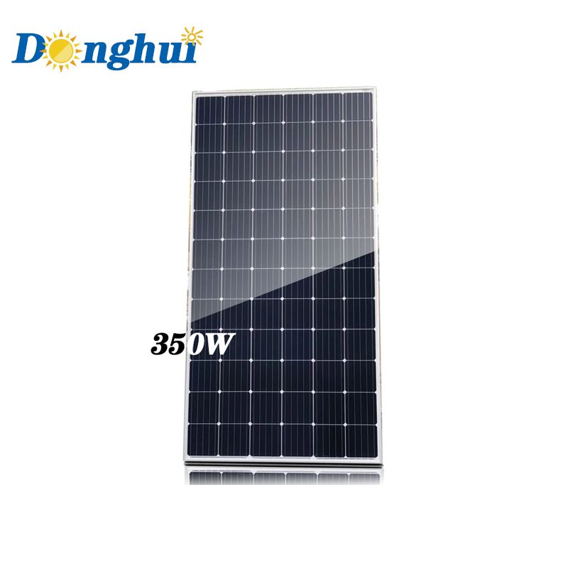 义乌东辉太阳能电池板350w 单晶硅光伏太阳能板