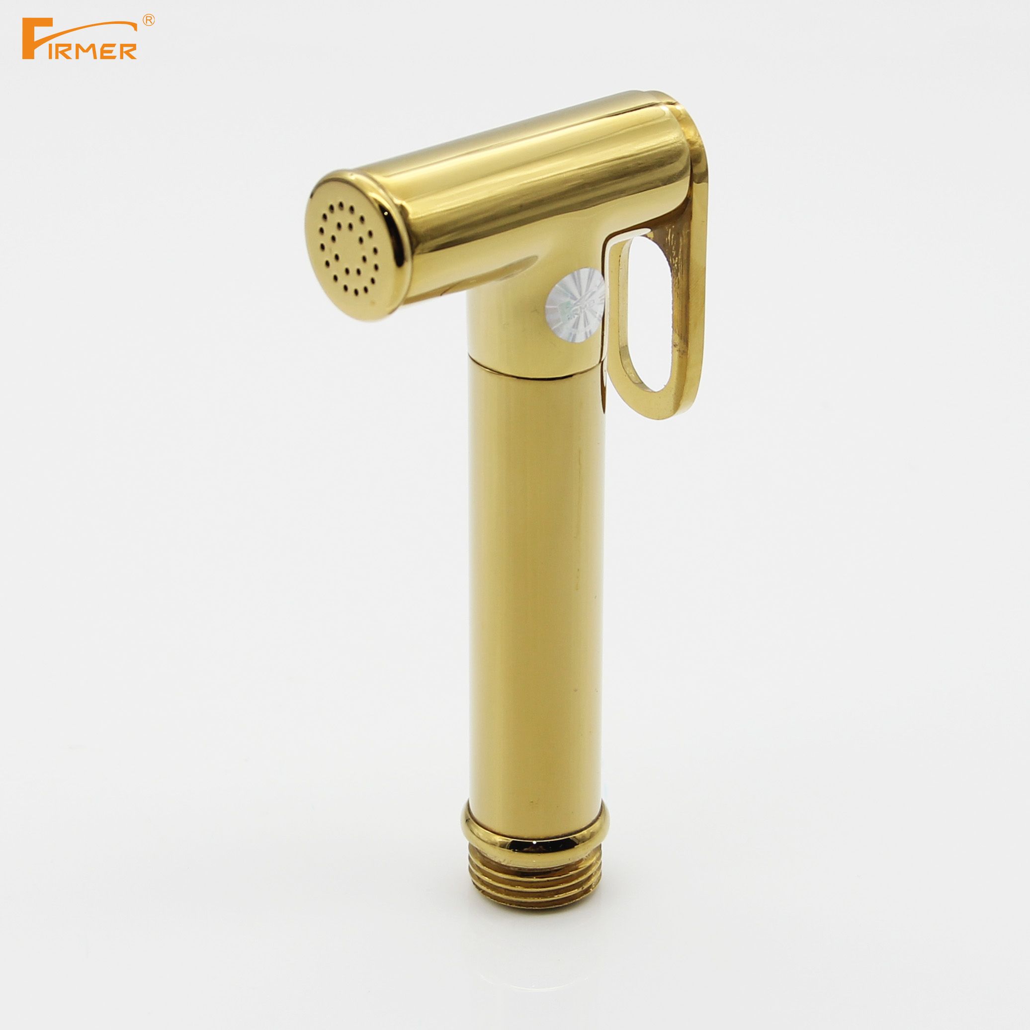 FIRMER gold bronze toilet gun booster flush toilet cleaner nozzle