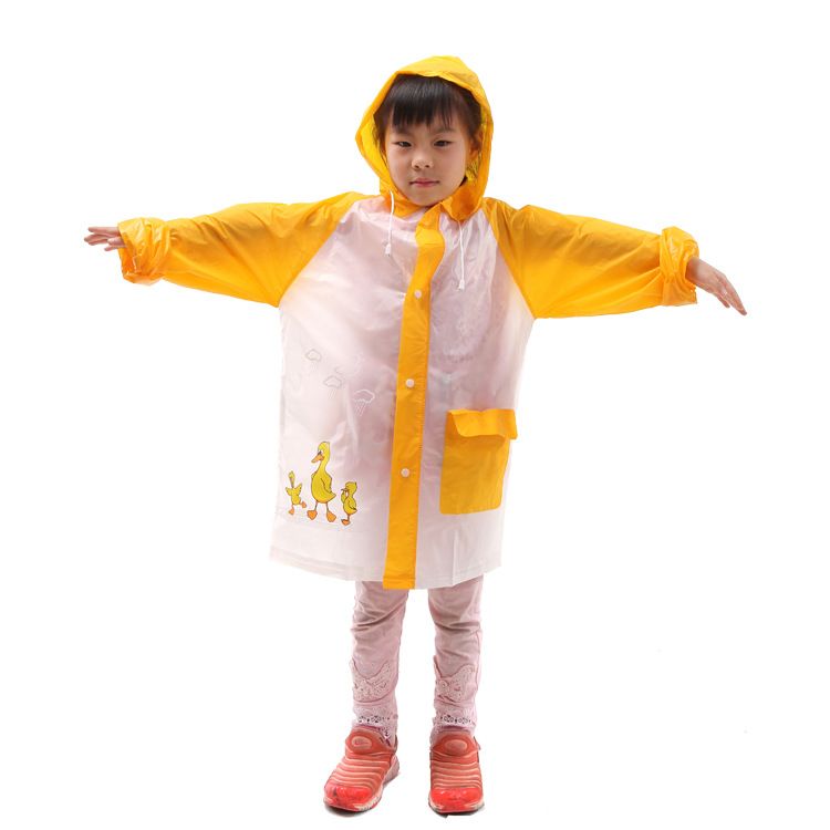 Direct sales of children's non-disposable cartoon PVC raincoats from Yiwu manufacturers