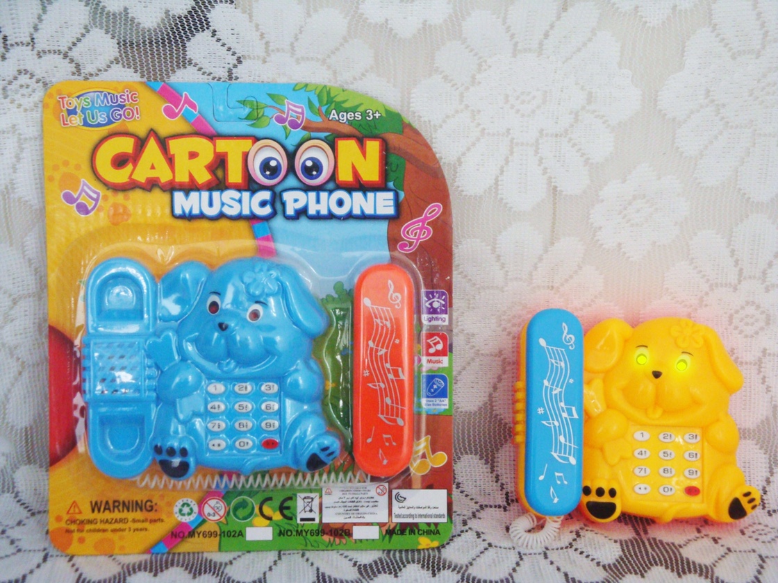 Baby toy music telephone for baby 0-1-3 Years old child educational telephone for boy and girl 6-12 months MY699-102A