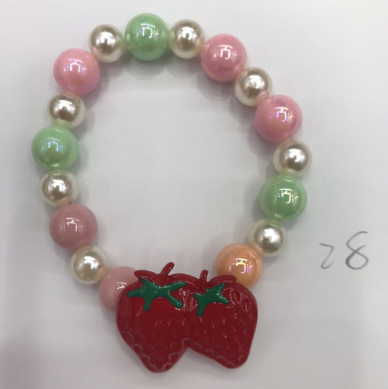 Girls with two strawberries on chain 28 thumbnail