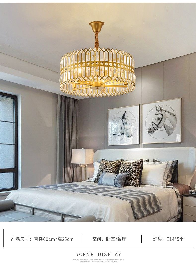 Postmodern light luxury chandelier, light luxury luxurious decorative chandelier, postmodern light luxury chandelier detail image 6