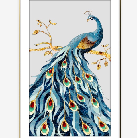 现代装饰画实物图