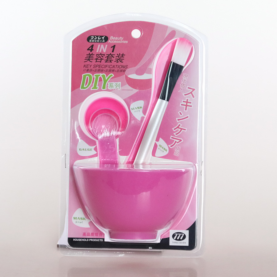 DIY beauty kit Mask bowl Mask stick Mask brush spoon