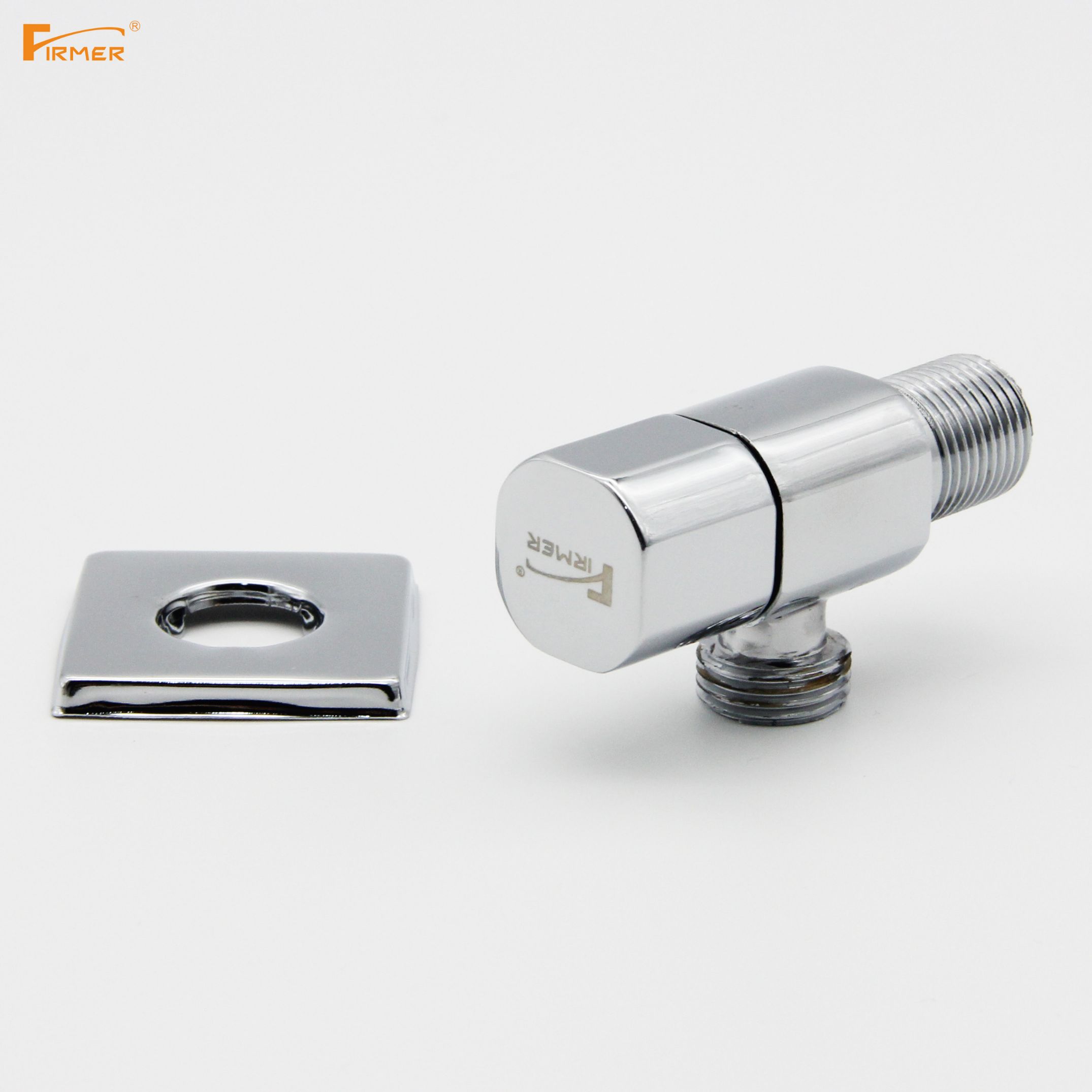 FIRMER all copper triangle valve hot and cold water toilet water heater water valve switch faucet home Specification drawing