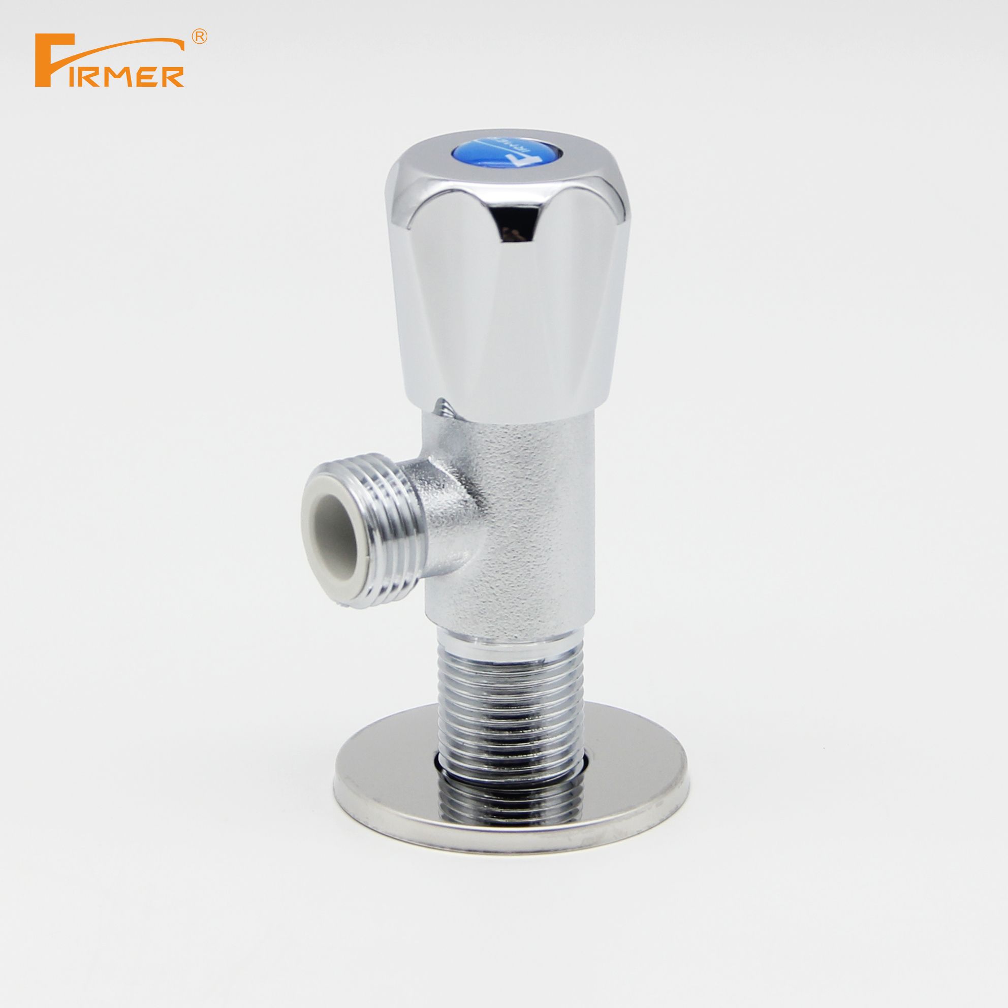 FIRMER copper explosion-proof Angle valve hot and cold water toilet household water heater triangle valve check valve full figure