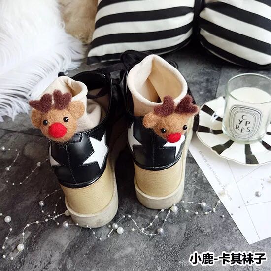 羊毛毡动物系列水果系列麋鹿配饰【141】详情3