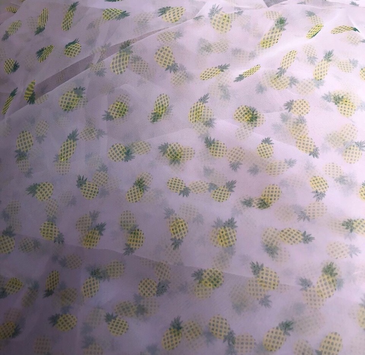 布/纱/针纺白底实物图