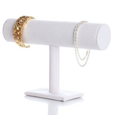 Single-layer velvet bracelet stand, jewelry display stand, watch display stand, bracelet head, flower headband, jewelry store shelf countertop detail image 3