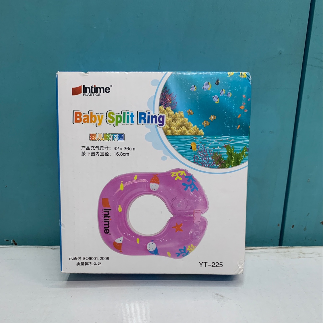 Yiwu Quality Goods Yingtai Factory has in stock inflatable swimming rings for infants and children, baby floating rings, anti-backward-tilting water play toys -1001/1316 details Picture