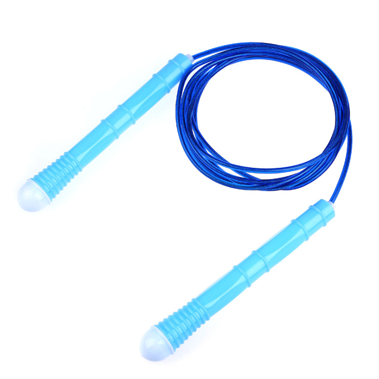 Factory direct sales of steel wire skipping ropes, children's and adults' fitness products, and special training skipping ropes for students' physical education high school entrance examination