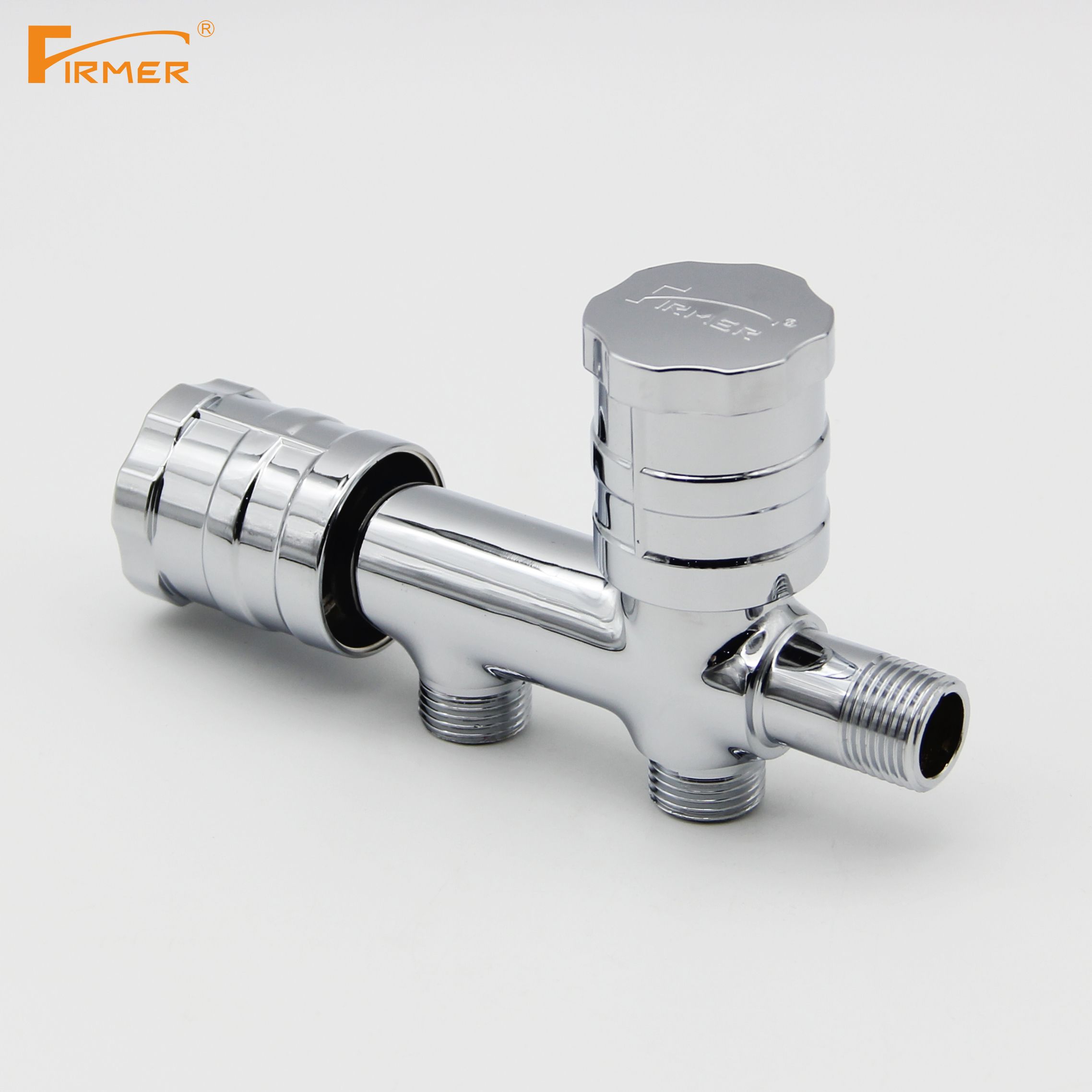 FIRMER slow open double Angle valve sub toilet water heater water valve double function switch details Picture