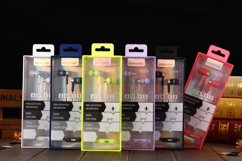 In-ear Headphone Smartphone headphone wire-controlled AN-63 thumbnail
