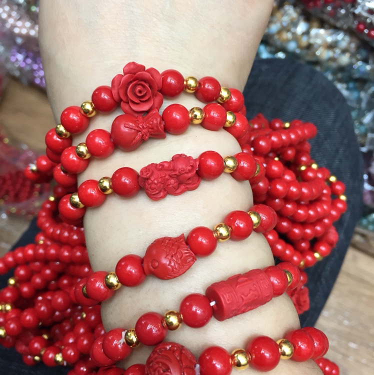 Fashion imitation beaded bracelet