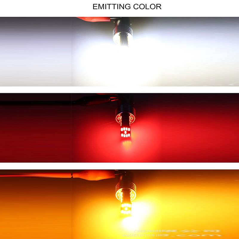 Automotive LED decoding reversing lights T15-4014-45, SMD turn signals, brake lights, high-brightness taillights pic 3