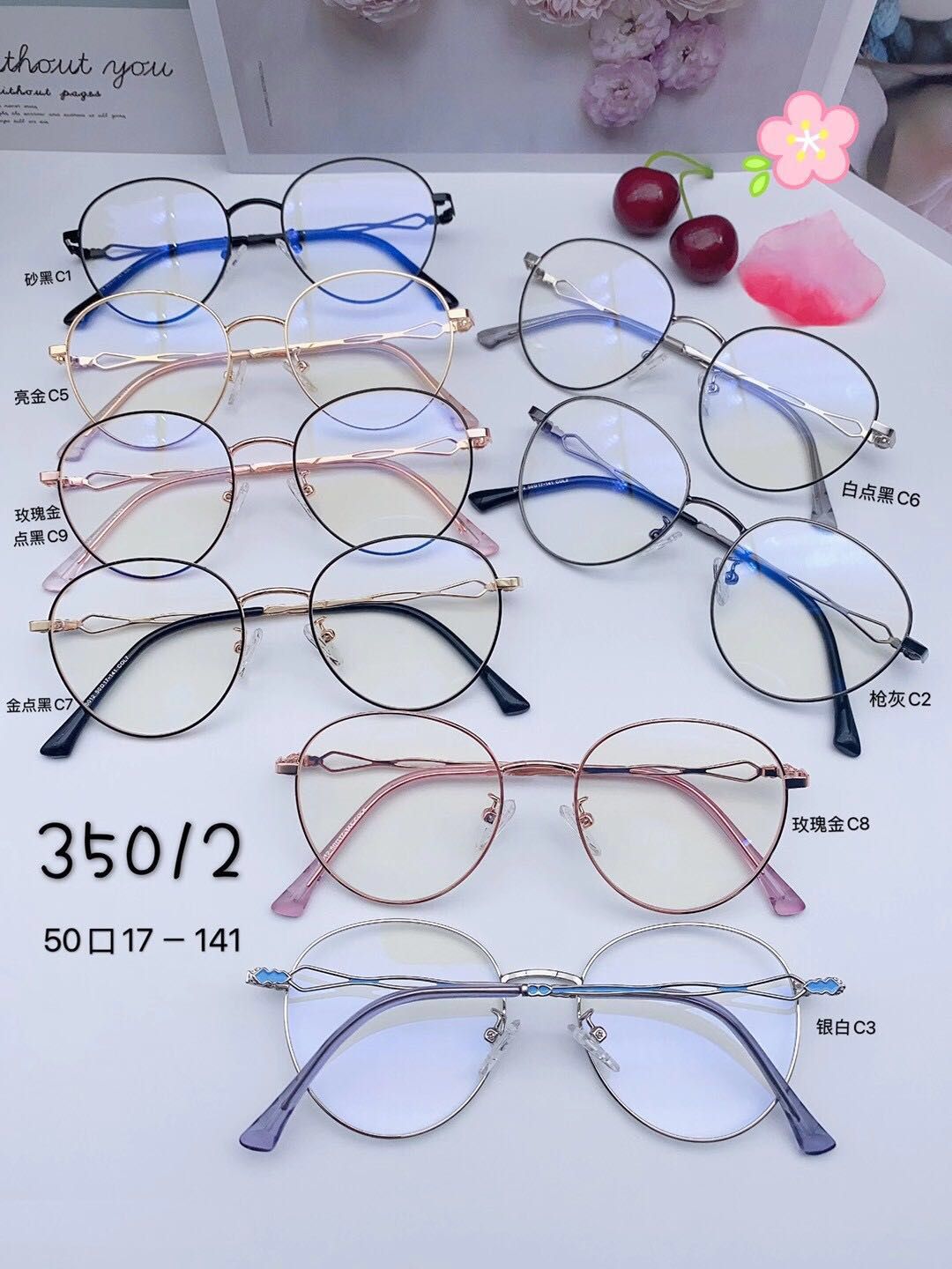 蓝光眼镜35012图