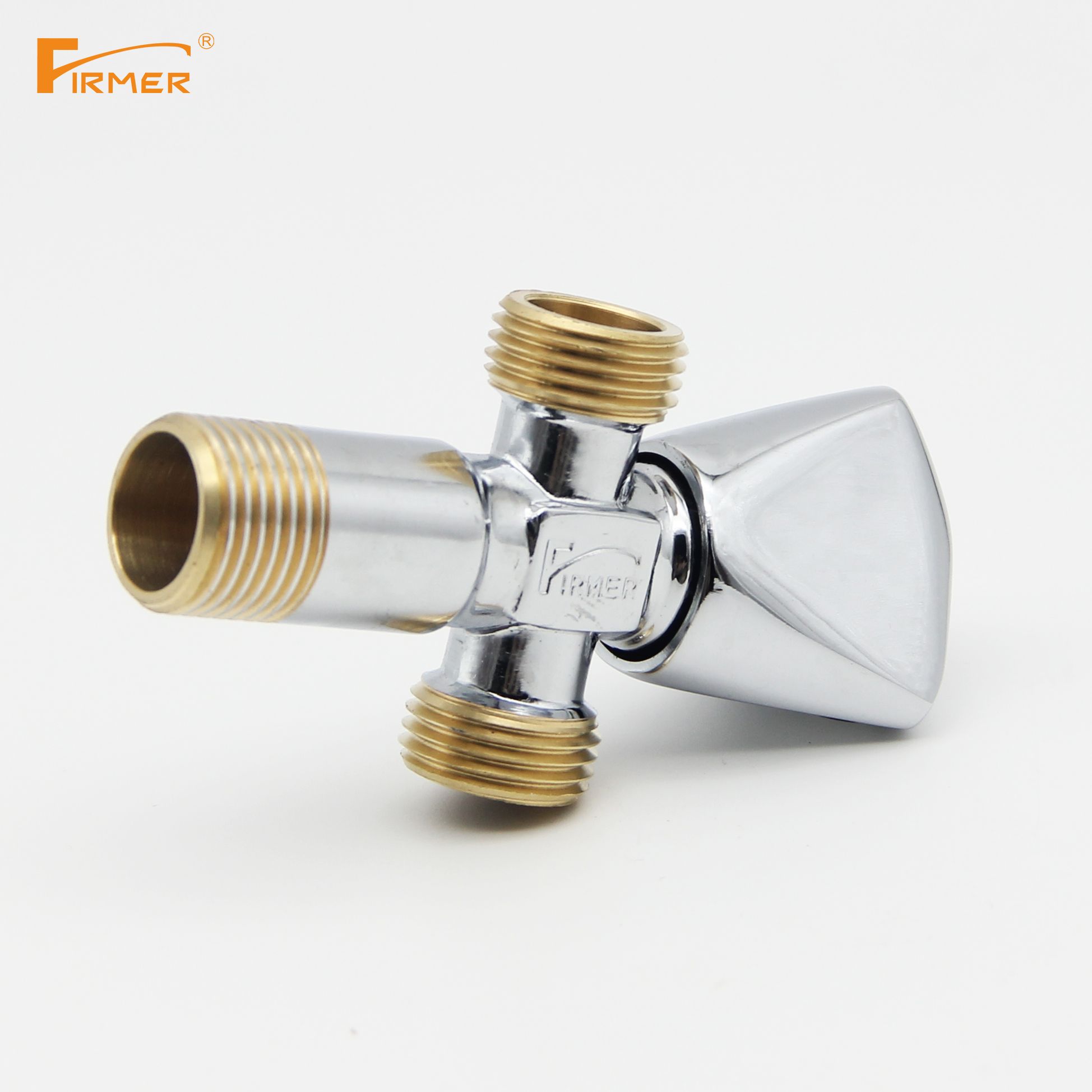 FIRMER triangle wheel four slow open copper Angle valve hot and cold water triangle valve switch check valve Application Scenario