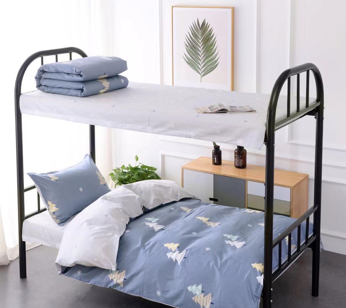 All cotton fabric for student dormitories/children's beds/apartment beds undefined