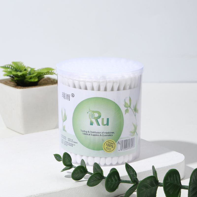 厂家直销美容化妆棉签 现货批发 纸棒多用型棉棒卫生棒盒装批发产品图