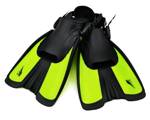 Adjustable diving frog shoe short flippers F16