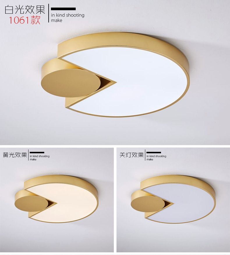Diseño personalidad creativa sala de estar lámpara de techo simple moderno ambiente led dormitorio iluminación cálido nuevo 2020 detail image 9