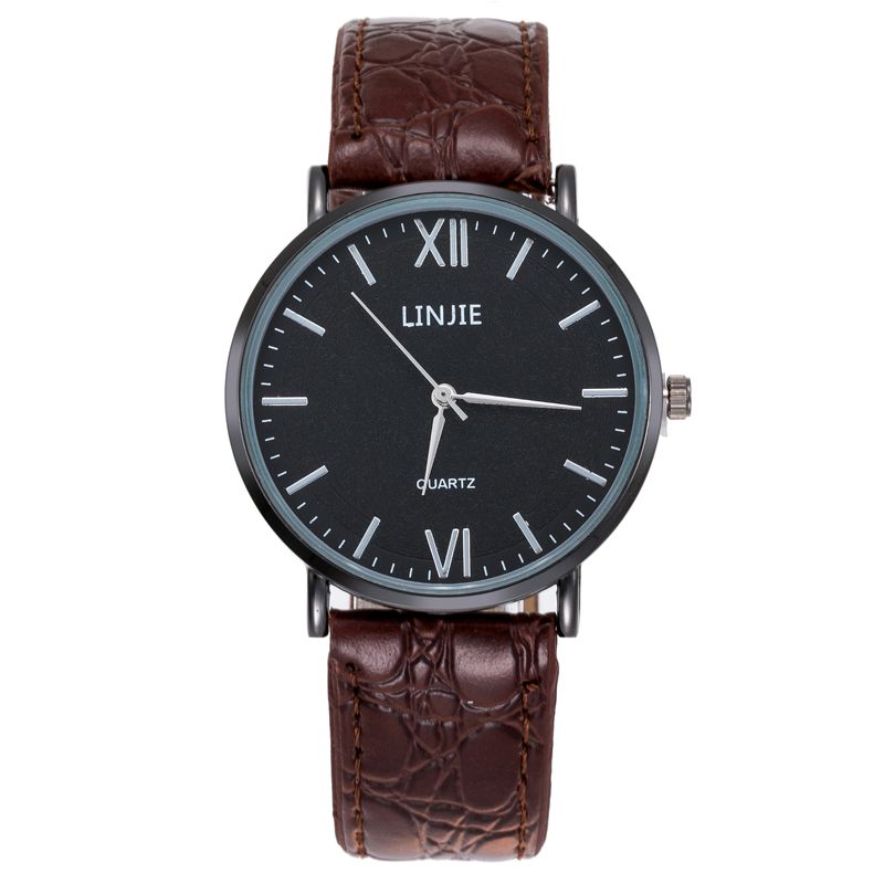 新款男女手表腕表皮表带学生表罗马文时尚经典情侣手表18820/7详情图5