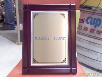 木牌 授权经销商代理加盟品牌奖牌 年终考核奖牌产品图