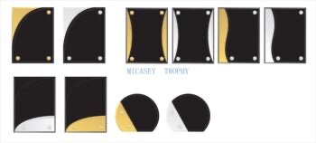 亚克力奖牌 赛事奖牌 潮流年轻活力木牌