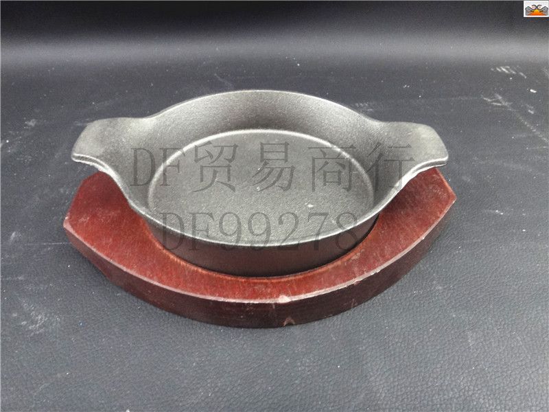 DF99278 Two-ear disc Teppanyaki two-ear Teppanyaki Kitchen Hotel supplies DF TRADING HOUSE