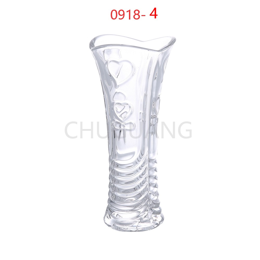 0918系列水晶玻璃花瓶楚光玻璃心形