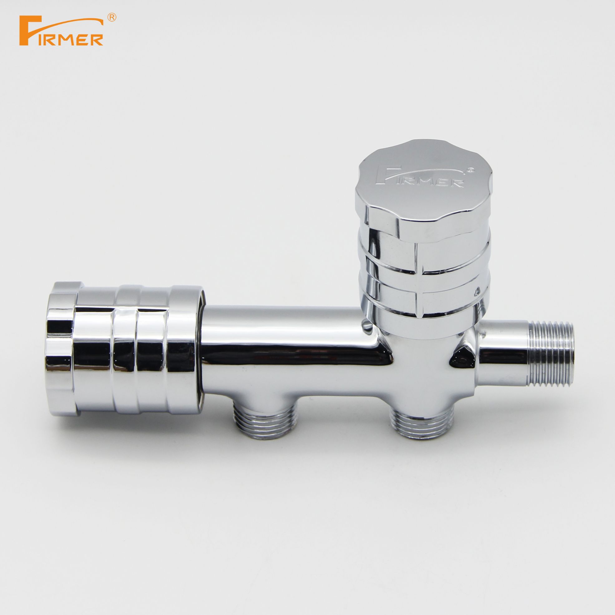 FIRMER slow open double Angle valve sub toilet water heater water valve double function switch Item Picture