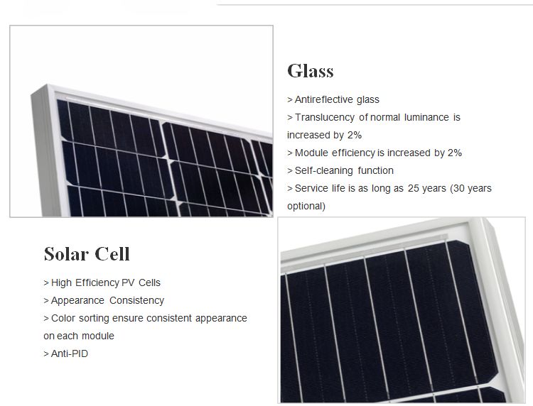 30w mono solar panel 30单晶太阳能板详情图3