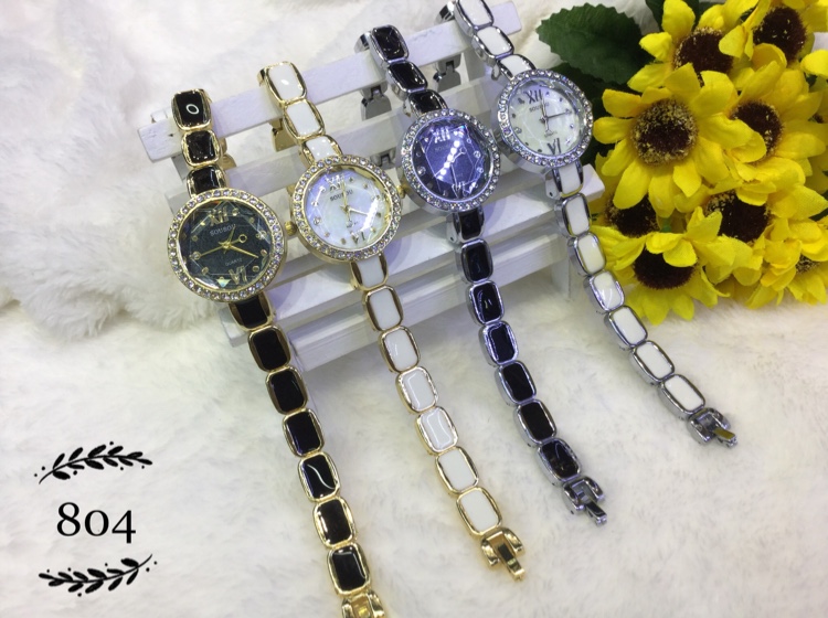 Fashion glue drip diamond bracelet women's watch, alloy quartz watch for export and domestic sales