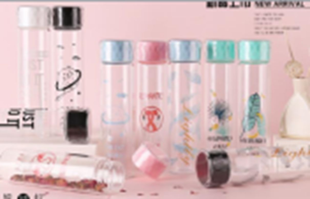 Yiwu Selection Shining star diamond glass (large) 400ml/36453