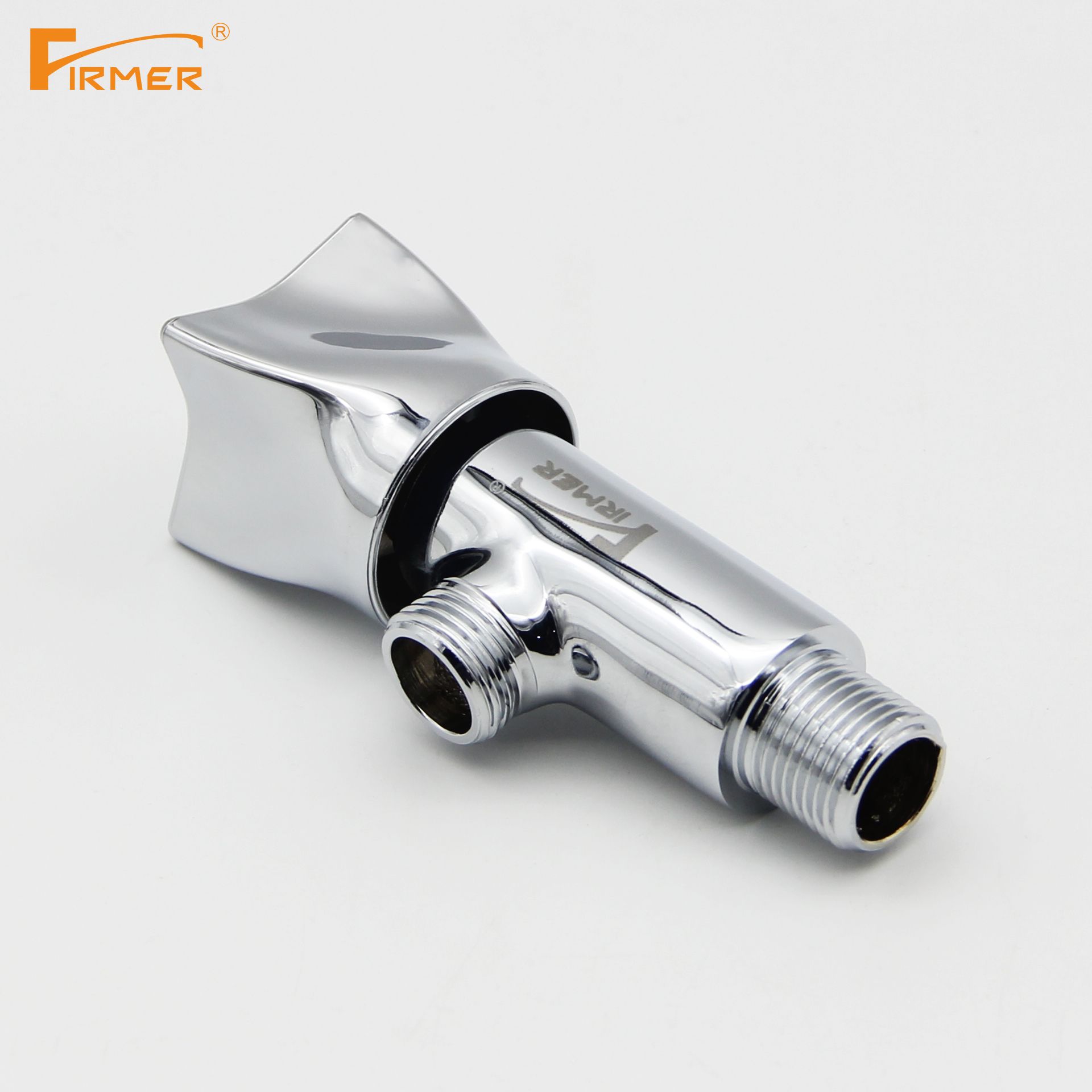 FIRMER slow open copper Angle valve hot and cold water 44 points general purpose thickening household bathroom accessories Application Scenario