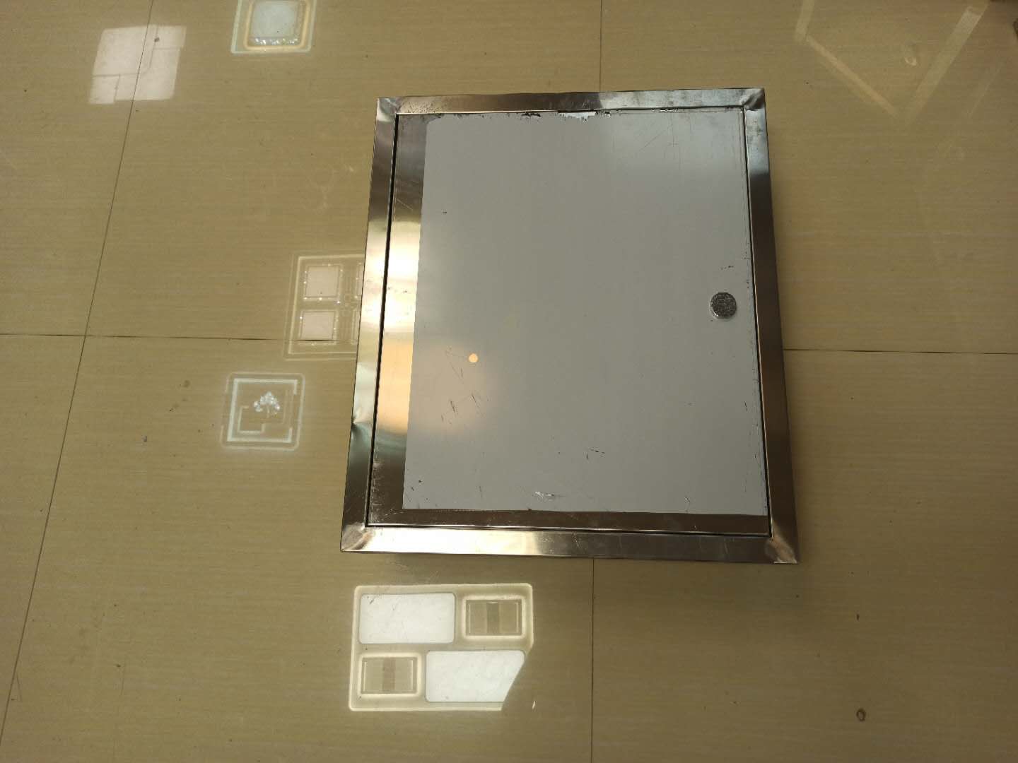 Stainless steel electricity meter box and distribution box 50*60 non-destructive electricity meter, stainless steel 201 details Picture
