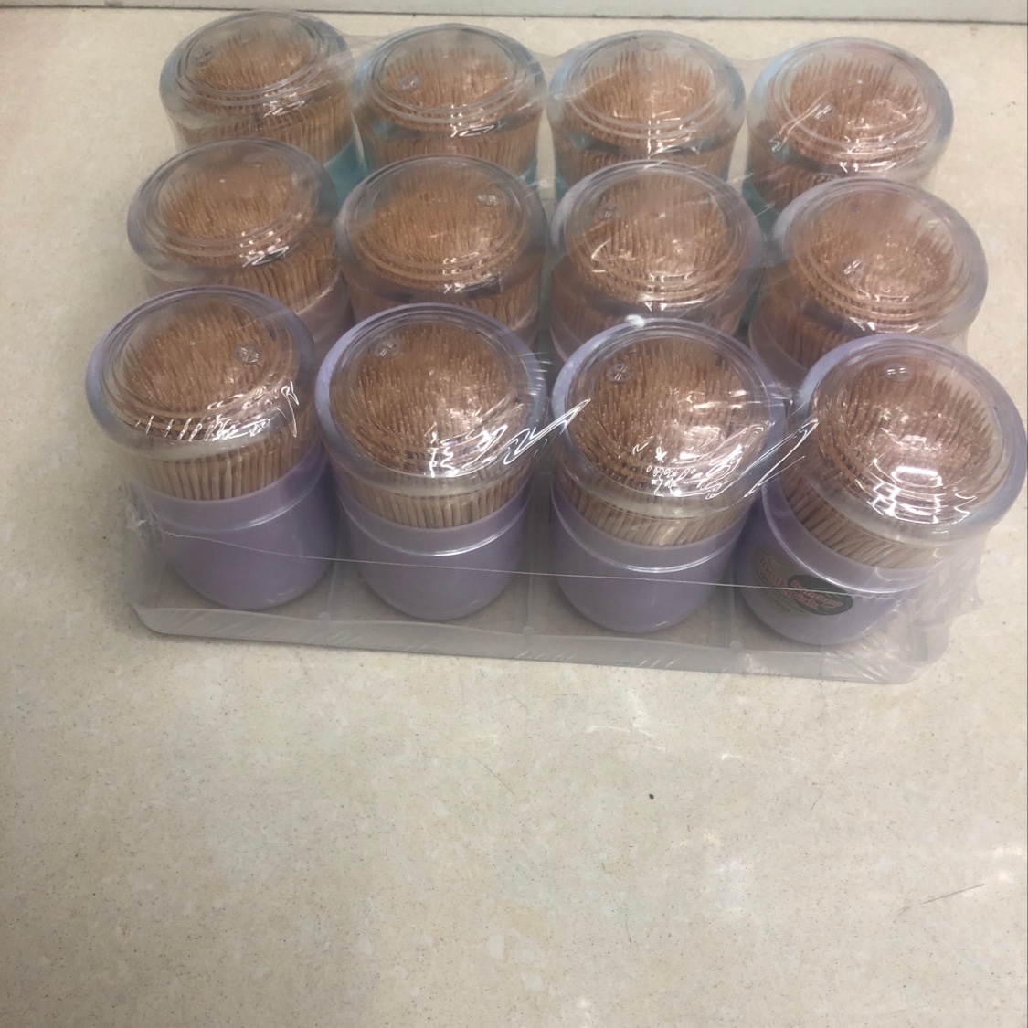 Boutique Japanese Toothpick Bottle Manufacturers Direct Sales Toothpick New Explosive One-Time Internet Red Explosive