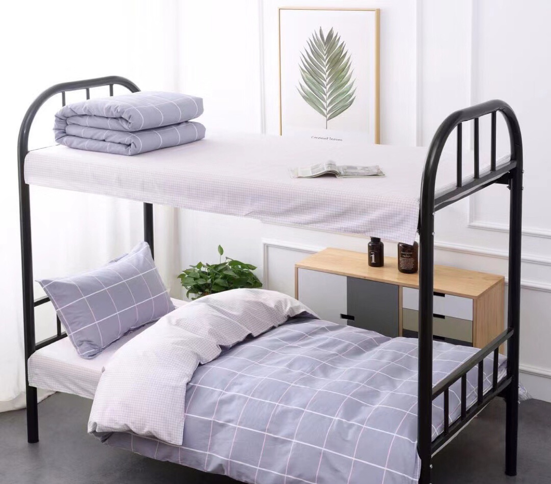 Factory direct sales of all-cotton fabric three-piece sets for student dormitories, children's beds and apartment beds undefined