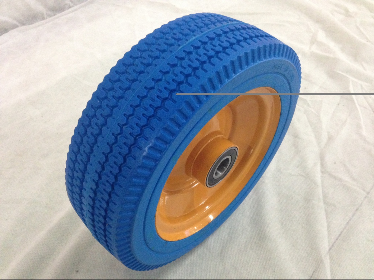 Factory direct sales of solid trolley tires, foamed wheels and non-inflatable wheels