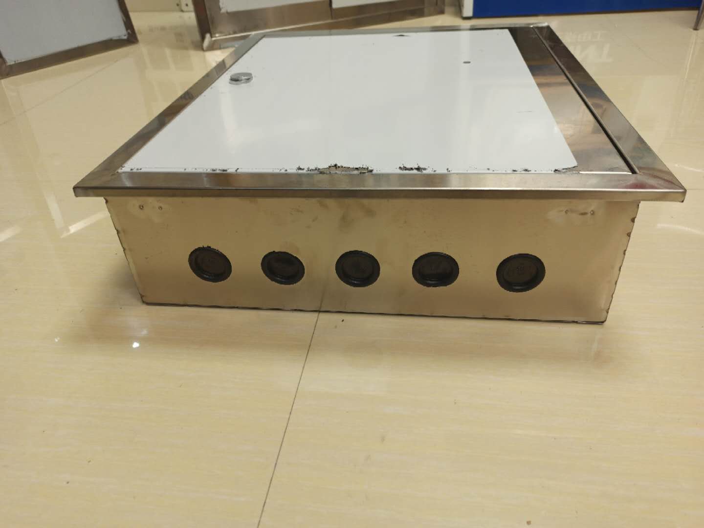 Stainless steel electricity meter box and distribution box 50*60 non-destructive electricity meter, stainless steel 201 detail image 2
