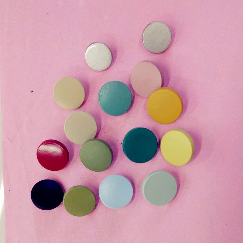 Zinc Alloy Panel Four-Button Color Paint Panel Is Popular This Year details Picture