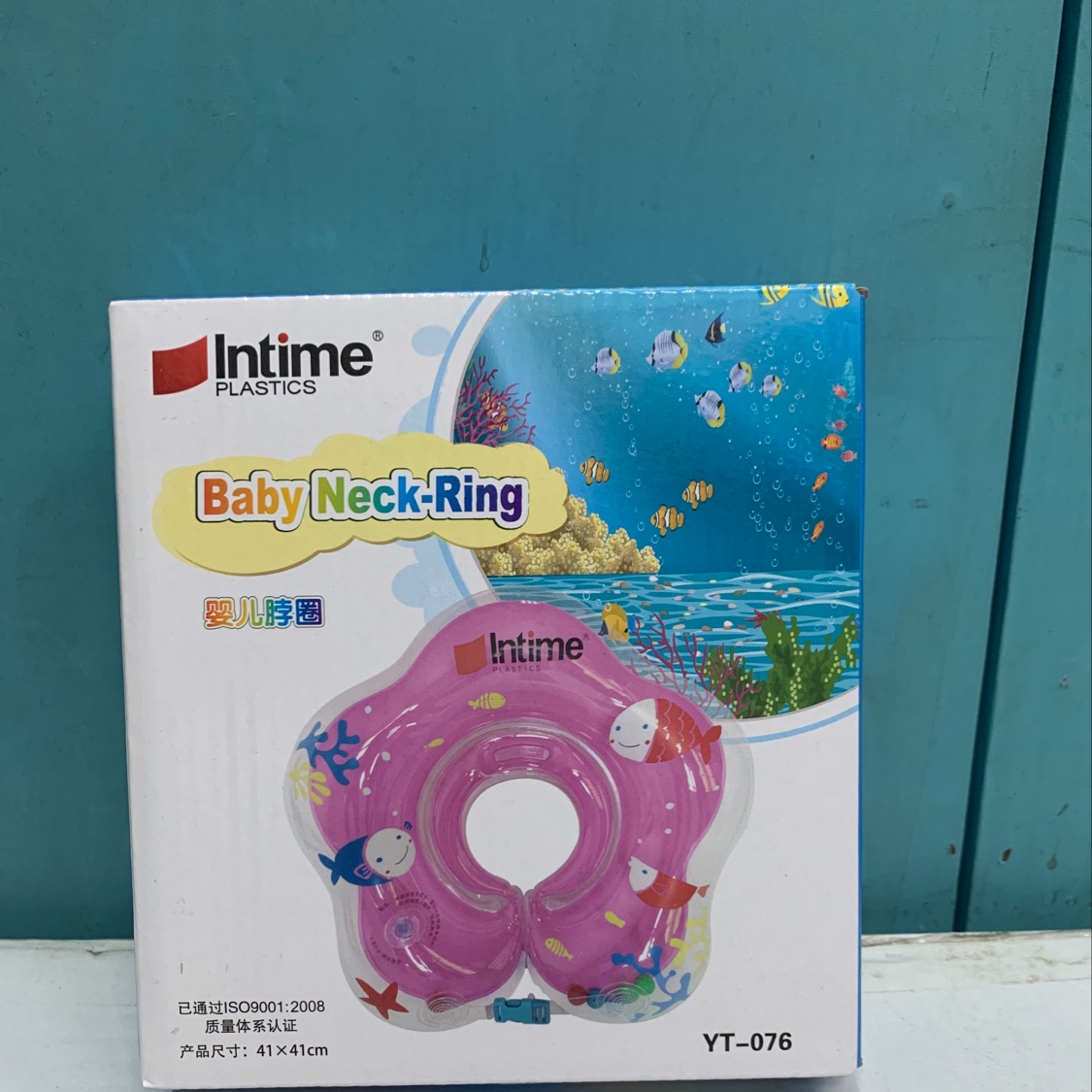 义乌好货 盈泰厂家婴儿脖圈游泳圈新生儿柔软充气安全环保加厚婴幼儿颈圈-1001/1316产品图