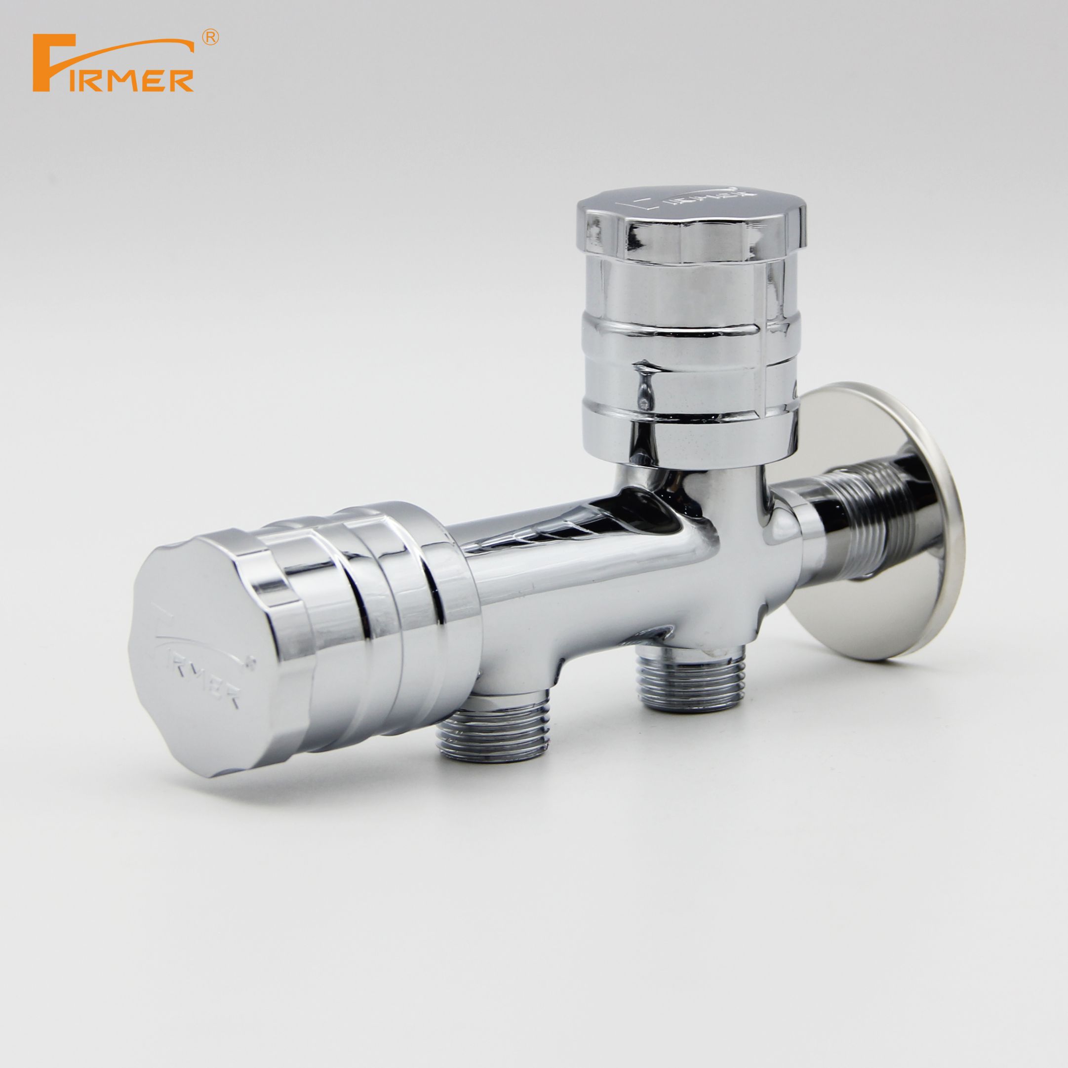 FIRMER slow open double Angle valve sub toilet water heater water valve double function switch full figure