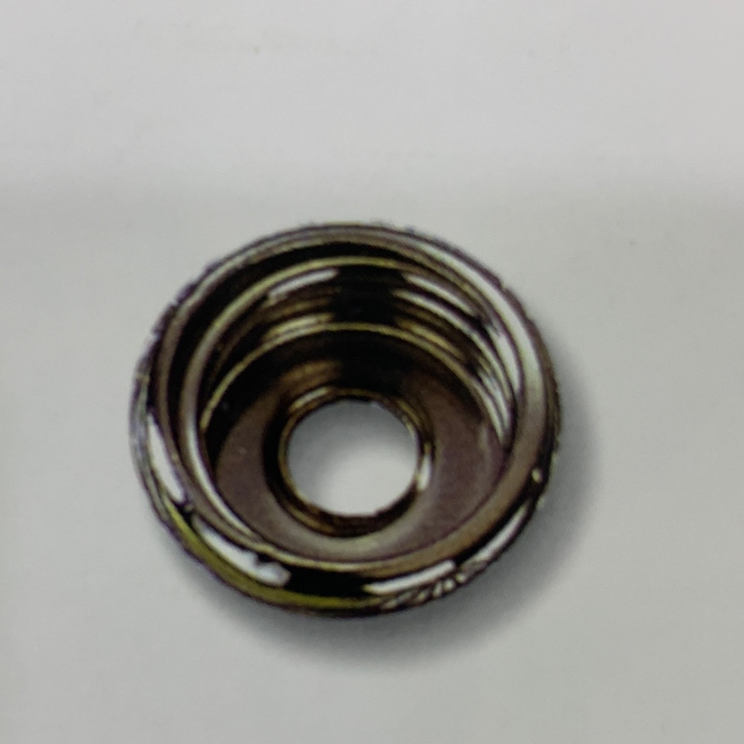 厂家直销热销新款银色四合扣15mm细节图