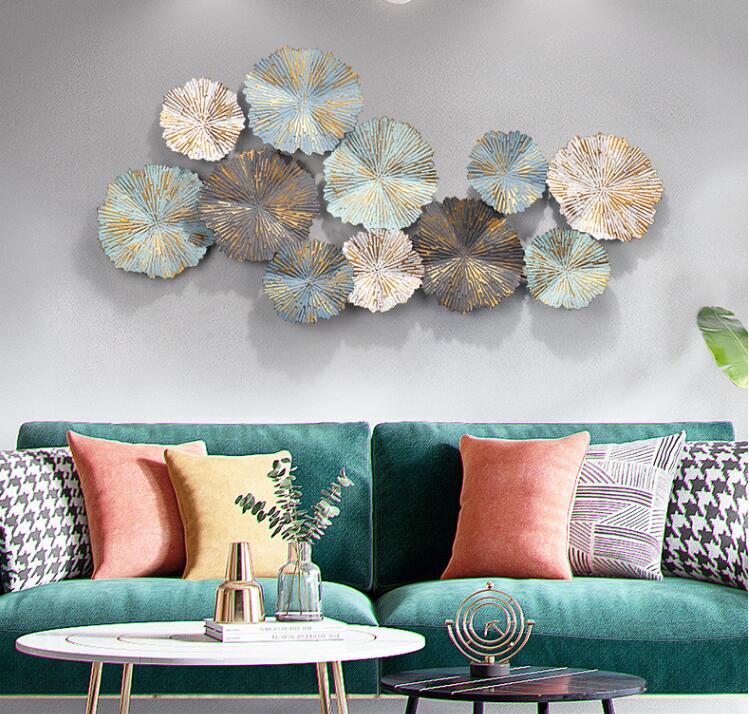 北欧家居墙壁挂饰创意铁艺壁饰立体墙饰客厅背景墙面装饰挂件